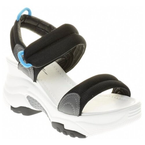 фото Босоножки tfs женские летние, размер 36, цвет черный, артикул 112266-8