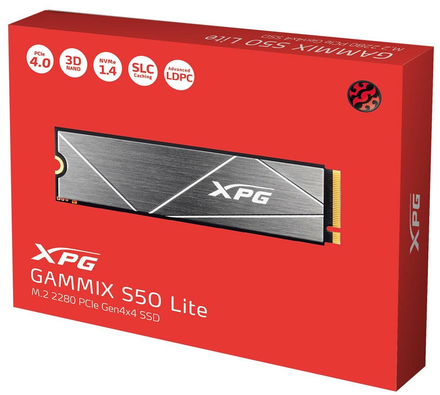 Твердотельный накопитель ADATA XPG Gammix 1 ТБ M2 AGAMMIXS50L-1T-CS