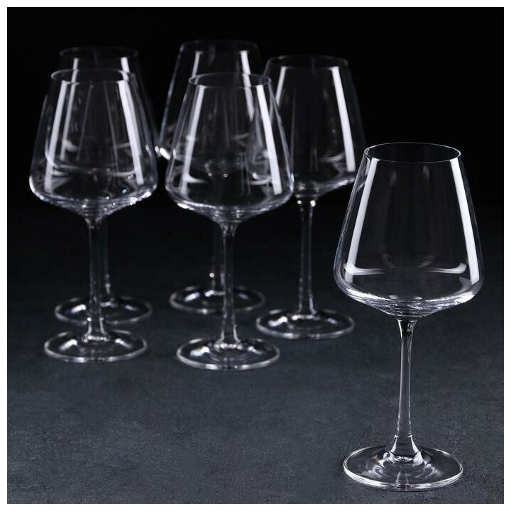 Набор бокалов для вина 450 мл Corvus, 6 шт 5231362