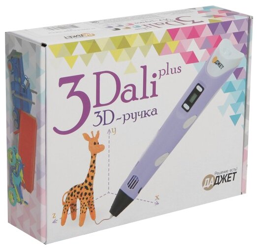 3D ручка Даджет 3Dali Plus фиолетовый