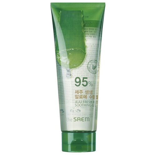 Гель универсальный с алоэ The Saem Soothing Gel 99% Jeju Fresh Aloe Tube 250ml