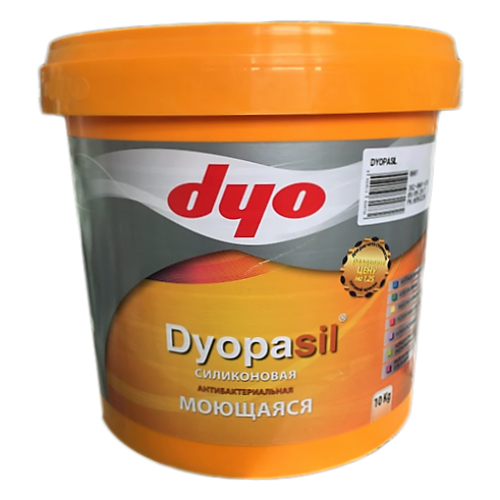 Краска силиконовая DYO Dyopa Sil матовая белый 10 кг