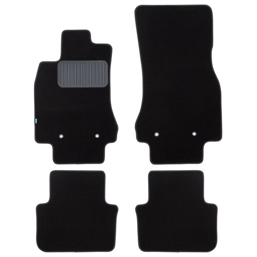 фото Klever коврики в салон klever premium jaguar xf 2009-&gt;, сед., 4 шт. (текстиль)