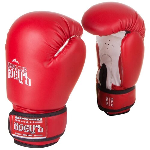 фото Боксерские перчатки bc-bbg-02 красный 12 oz боецъ