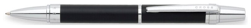 Шариковая ручка Cross Nile. Цвет - черный матовый. CROSS MR-AT0382G-7