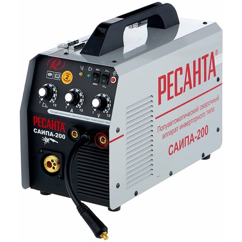 Сварочный аппарат инверторного типа РЕСАНТА САИПА-200 MIGMAG MMA 2419000₽