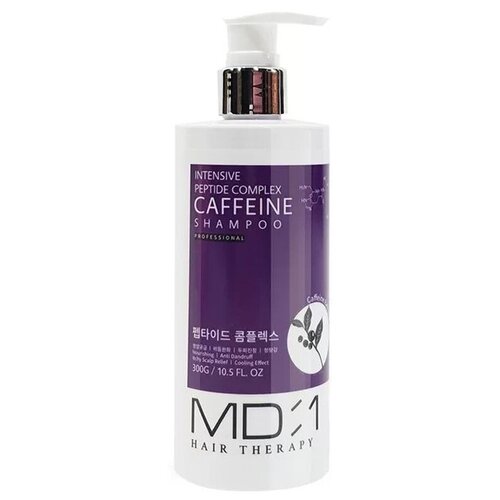 Пептидный шампунь с экстрактом кофеина