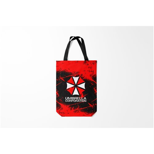 фото Сумка-шоппер / 31х42 см / геймерам / resident evil umbrella corporation. burnettie