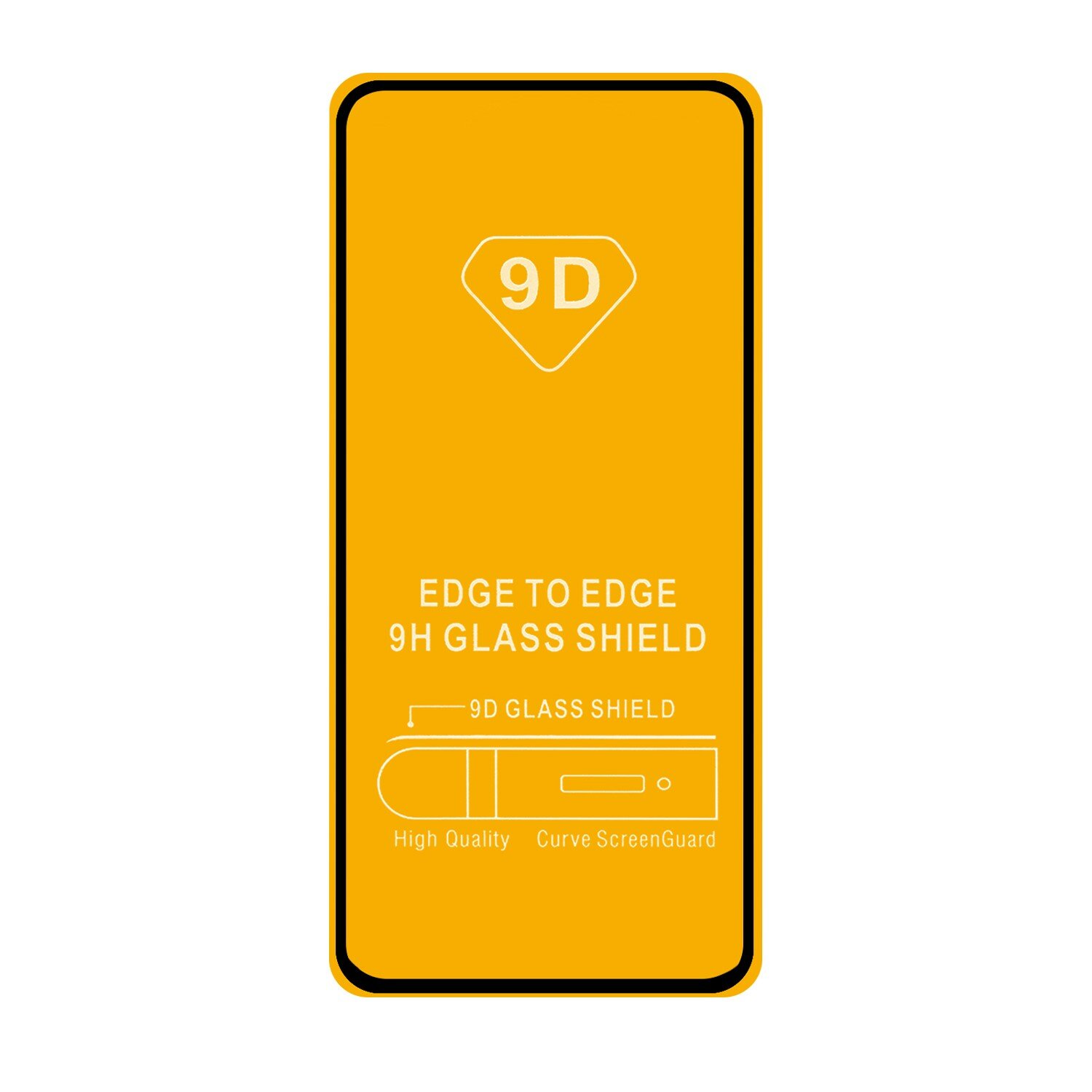 Полноэкранное защитное стекло для Xiaomi Redmi Note 9 / Закаленное стекло с олеофобным покрытием для Сяоми Редми Нот 9 Full Glue