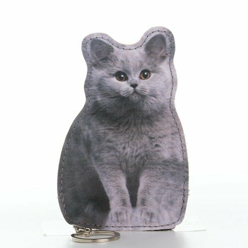 Кошелек , серый, мультиколор