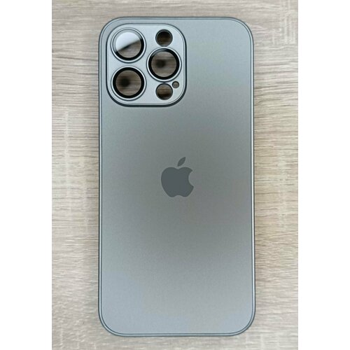 Чехол для Apple iPhone 15 Pro Max с поддержкой MagSafe, Titanium gray