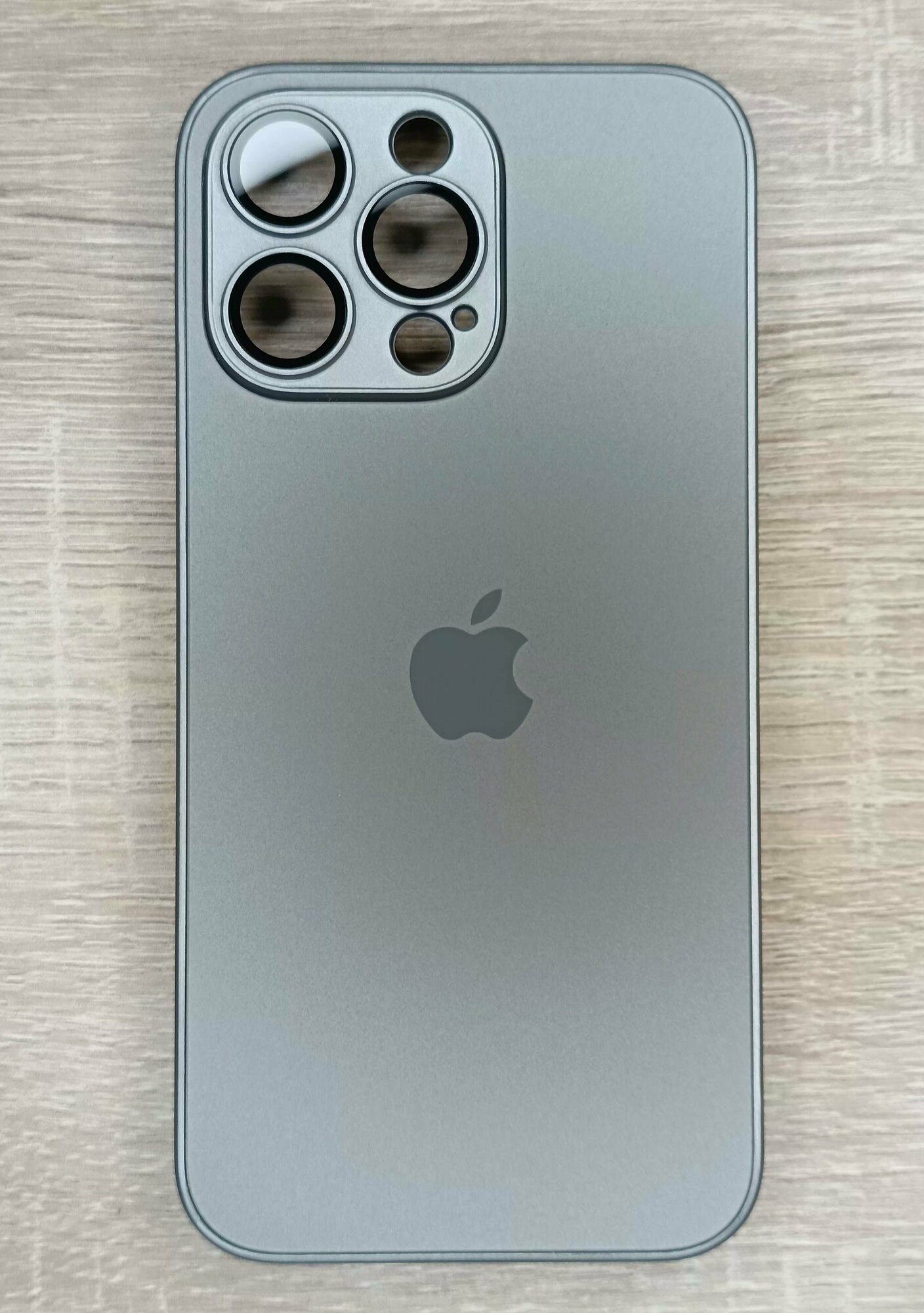 Чехол для Apple iPhone 15 Pro Max с поддержкой MagSafe, Titanium gray