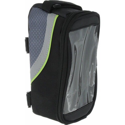 Сумка велосипедная Bradex цвет черный зеленый 711₽