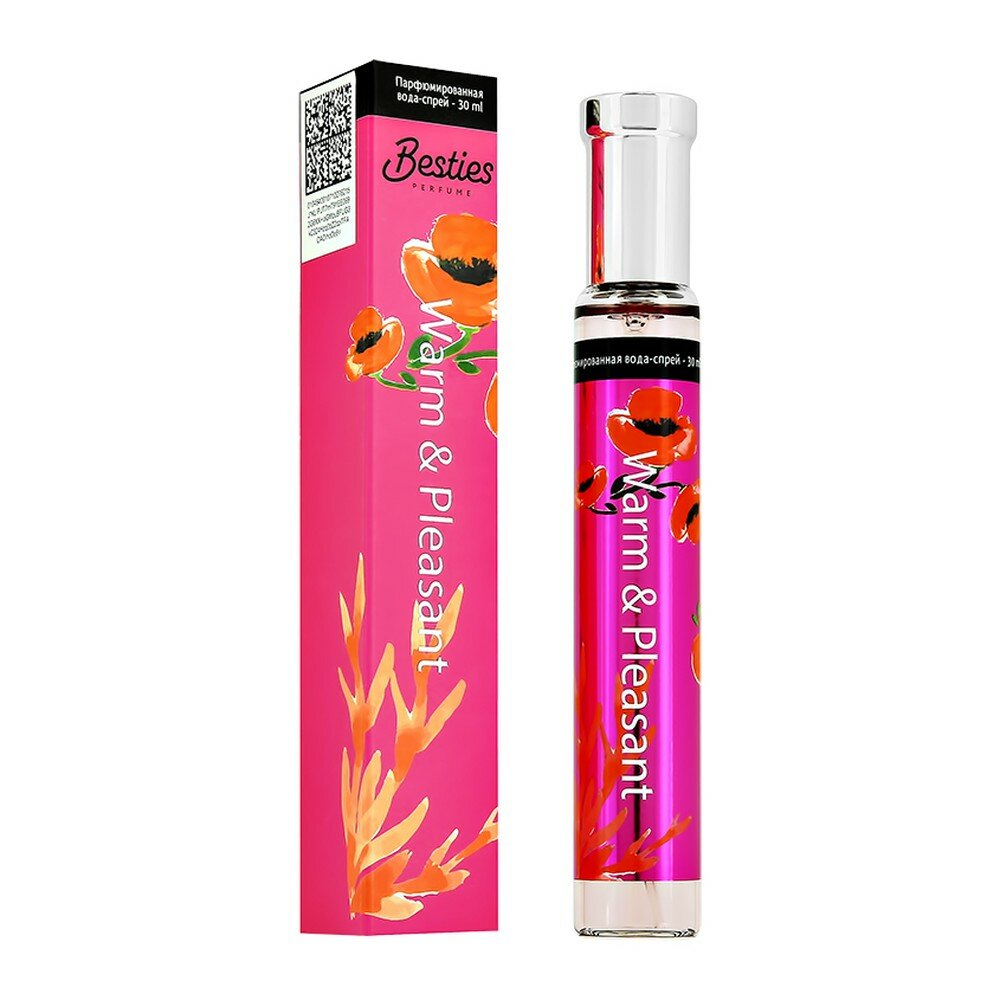 Парфюмерная вода BESTIES PERFUME SPRAY warm & pleasant, женская, 30 мл