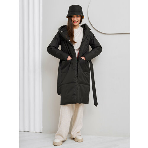 ONICAPE Пальто утепленное, размер M, черный