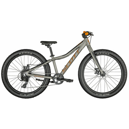 Подростковый велосипед Scott Roxter 24 Rigid 2023 24 Серебристо-черно-оранжевый 128-152 см 5899000₽