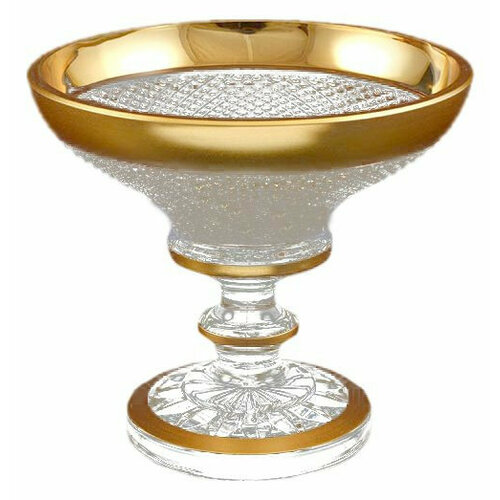 Конфетница 15 см н/н Bohemia Gold 