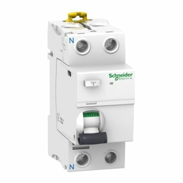 Дифференциальный выключатель (УЗО) Schneider Electric Acti 9 2P 63А 30мА AC 6kA A9R41263