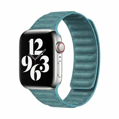 Ремешок Apple Watch 42 44 45 Ultra 49 mm Магнитный FineWoven Magnetic Link Blue 1679₽