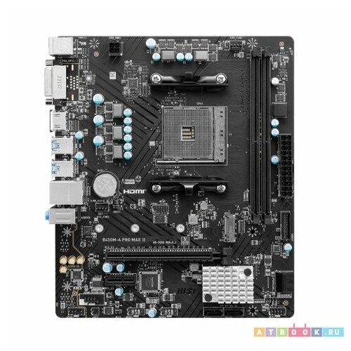 MSI B450M-A PRO MAX II Материнская плата - B450M-APROMAXII 1078100₽