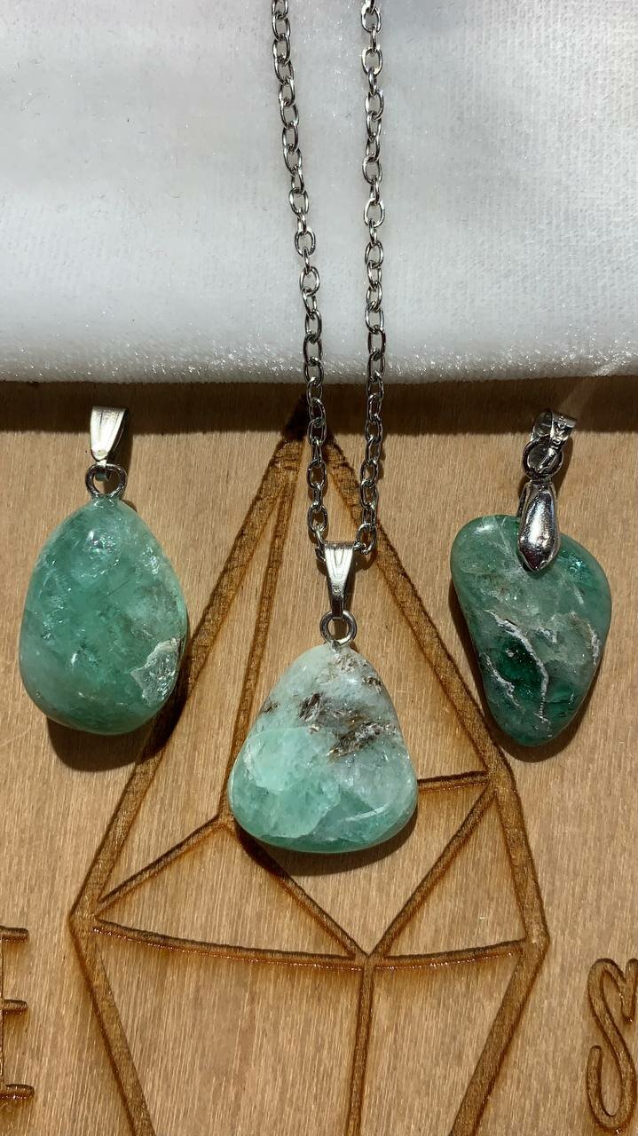 Подвеска True Stones, берилл, зелeный
