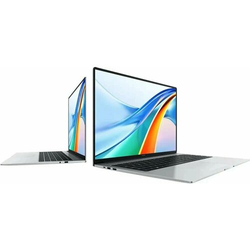фото 16" ноутбук honor magicbook x16, 1920х1200, intel core i5-13500h (2.6 ггц), ram 16 гб, ssd 1024 гб, windows 11 pro, brn-g56, русская клавиатура, серебристый