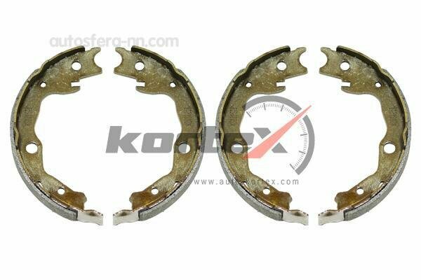 KORTEX KS031STD Колодки барабанные NISSAN X-TRAIL(T31)/QASHQAI/JUKE/RENAULT KOLEOS/TOYOTA RAV 4 (к-т)(172x32)