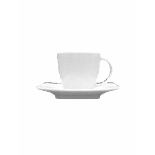 Чашки кофейные набор 6 шт Lubiana Victoria фарфоровые 90 мл 3034₽
