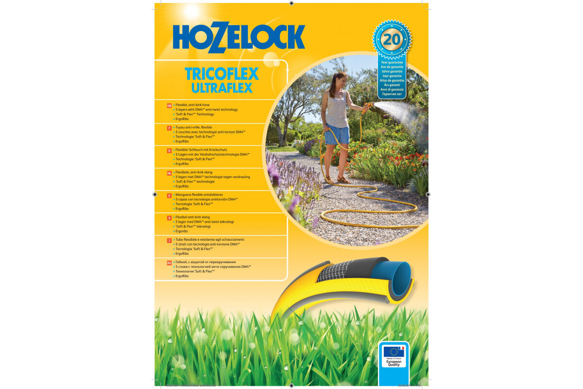 Шланг садовый HOZELOCK Tricoflex Ultrraflex 12,5мм х 25м - фото №18