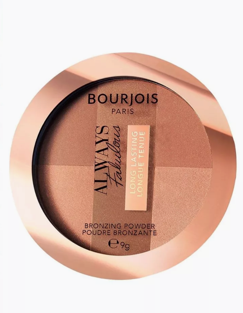 Буржуа Париж / Bourjois Paris - Пудра для лица Always Fabulous bronzing powder тон 002 Dark 9 г