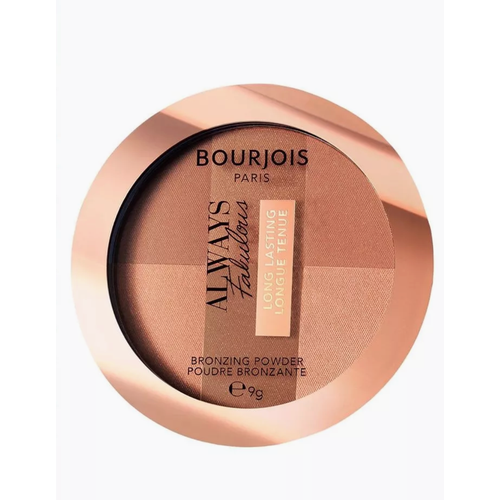 бронзатор pastel бронзер и хайлайтер profashion bronzer Буржуа Париж / Bourjois Paris - Пудра для лица Always Fabulous bronzing powder тон 002 Dark 9 г