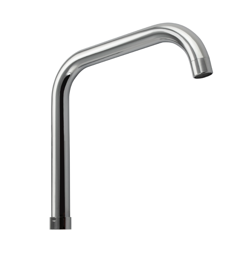 фото Излив к смесителю на кухню П-образный