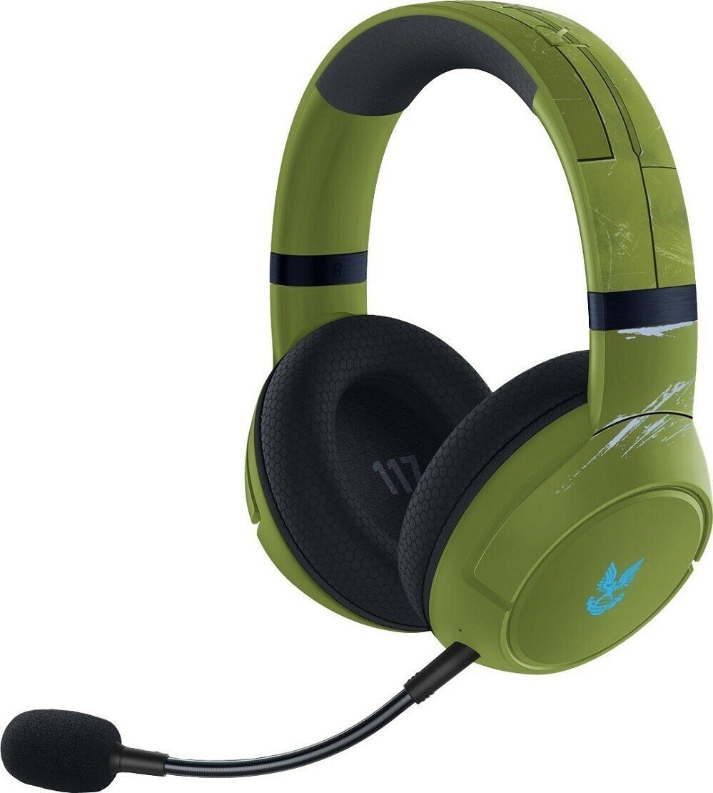 Гарнитура игровая RAZER Kaira Pro for Xbox HALO Infinite Ed. Green/Black (RZ04-03470200-R3M1)