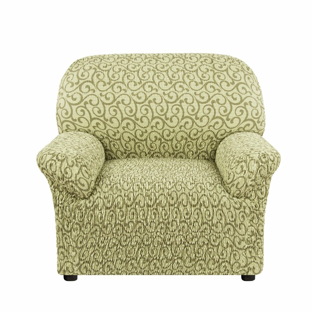 Чехол на кресло Paulato  Тела Безарро зеленый Италия  размер 60   90см