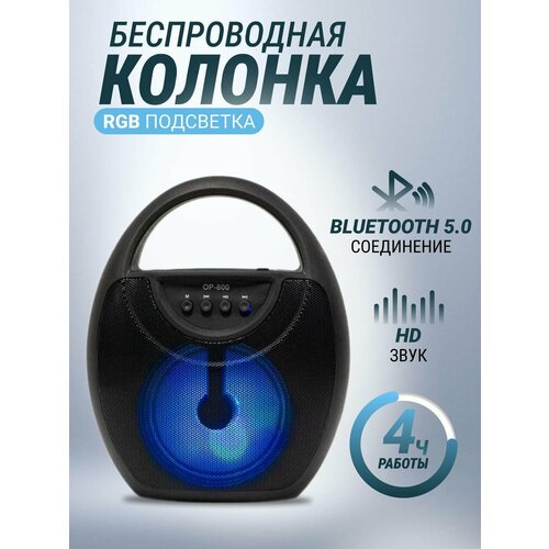 Портативная Колонка RS-417 Black