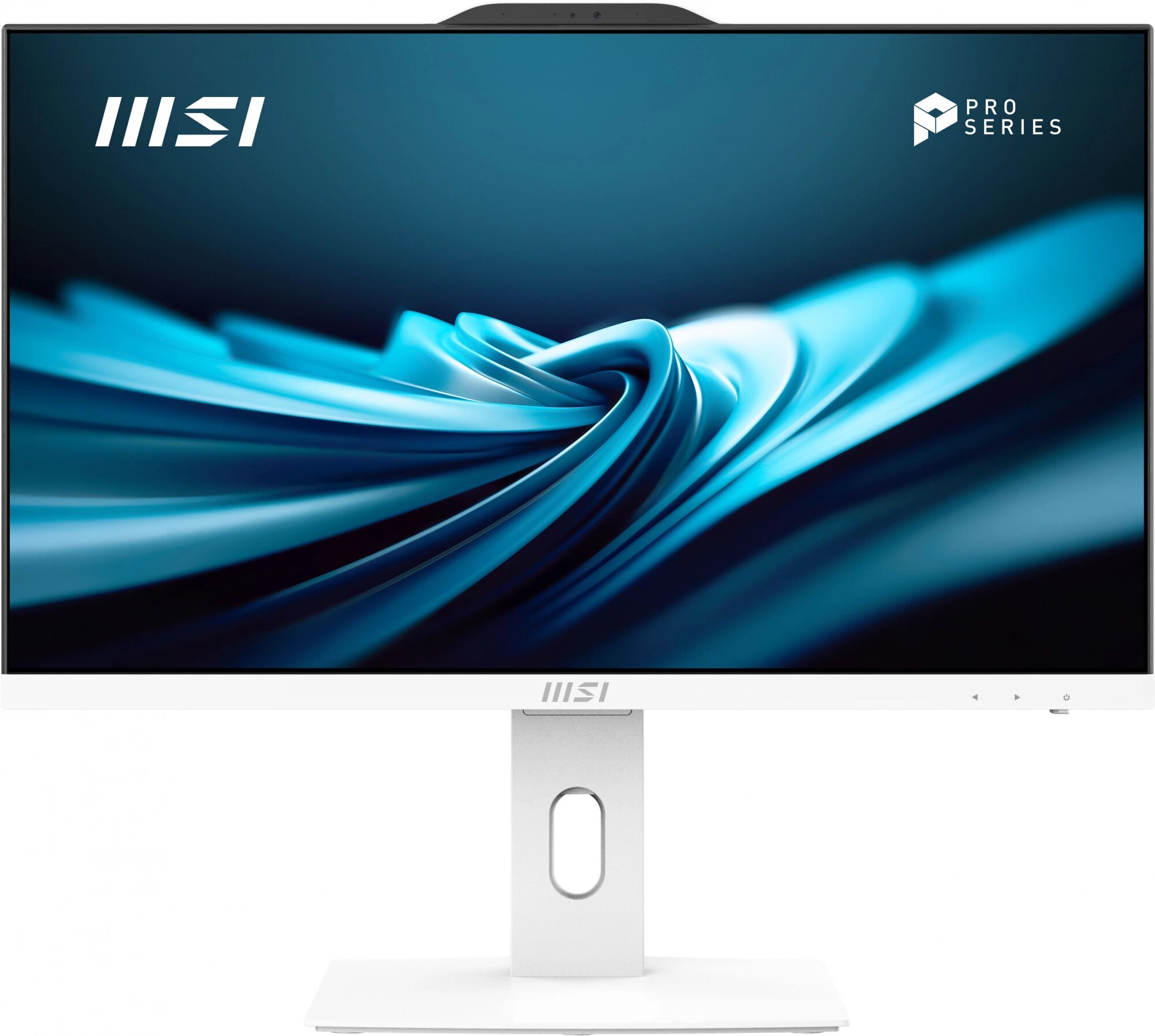 MSI Моноблок MSI Pro AP242P 14M-668XRU 23.8" Full HD i7 14700 (2.1) 16Gb SSD512Gb UHDG 770 noOS GbitEth WiFi BT 120W клавиатура мышь Cam белый 1920x1080 9S6-AE0622-668