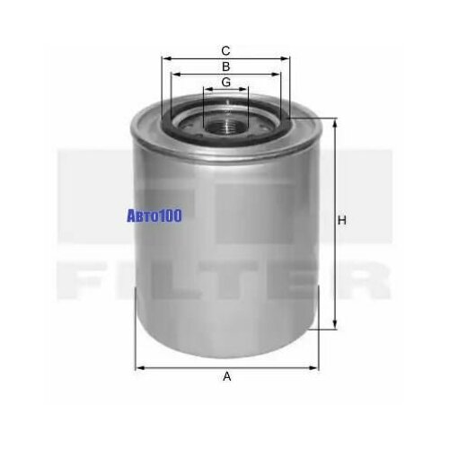 Фильтр масляный AUDI A4/A6 mot.2,5TDI FIL FILTER ZP19E