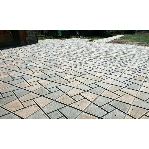 Формы для изготовления тротуарной плитки секада 30х30х4 см набор форм - 10 шт 2500₽