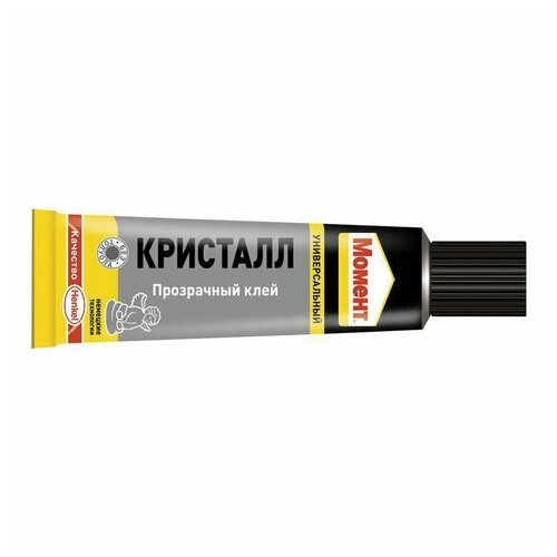 фото Клей универсальный момент кристалл, 125 мл, в шоу-боксе, 873867