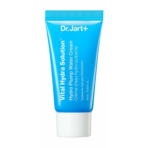 DR. JART+ Увлажняющий крем для лица Hydra Solution Hydro Plump Water Cream (15 мл) биом эссенция бустер dr jart vital hydra solution biome essence intensive blue shot 154 мл