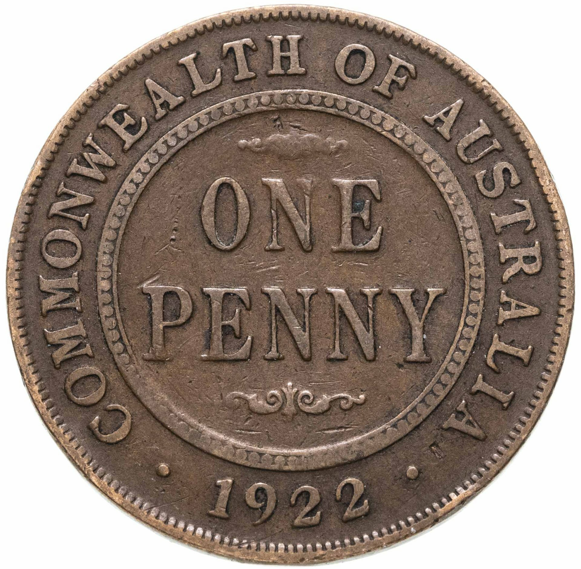 Австралия 1 пенни (penny) 1922