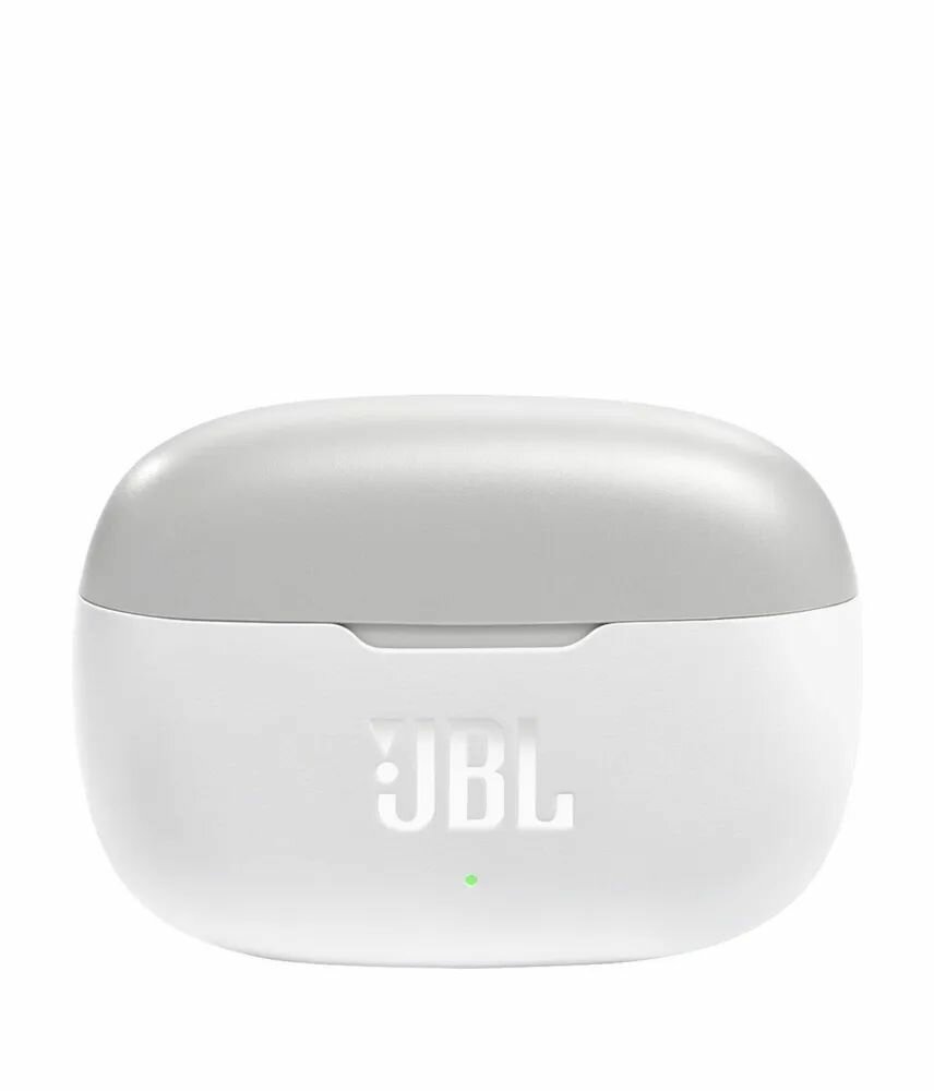 Наушники беспроводные JBL Wave 200 с микрофоном, внутриканальные, белые — фото 1