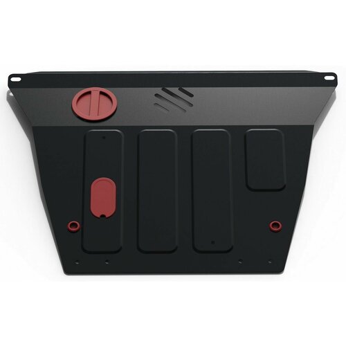 Защита картера и КПП АвтоБроня для Kia Picanto I рестайлинг V - 10 11 2007-2011 штампованная сталь 18 мм с крепежом 111028042 11118₽