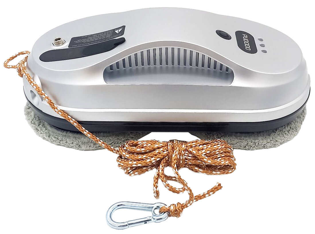 Датчики безопасности на нижней панели Pudodo Home Window Cleaner Silver