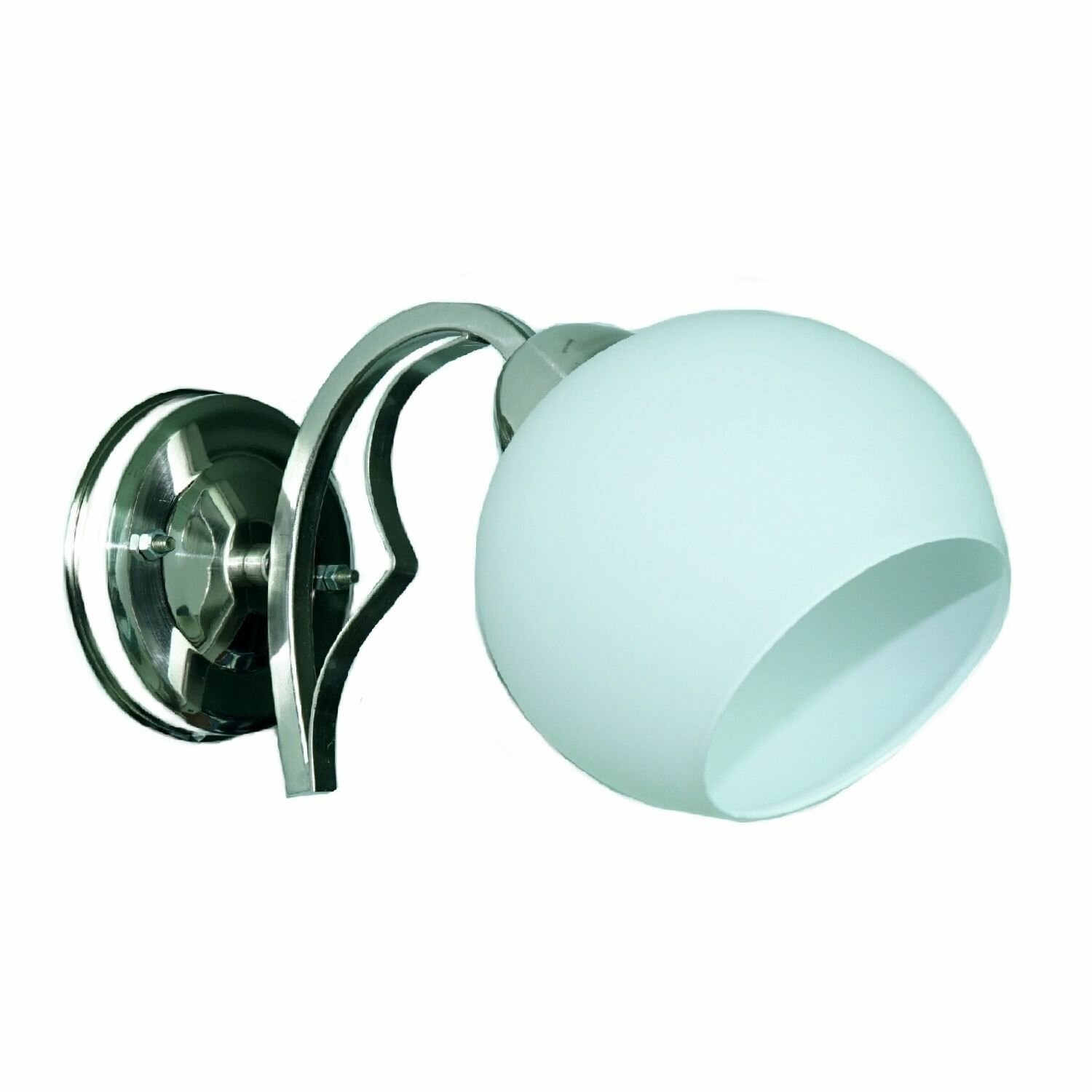 Бра Светильник настенный бра CC2576/1W SN Цвет - Хром E27