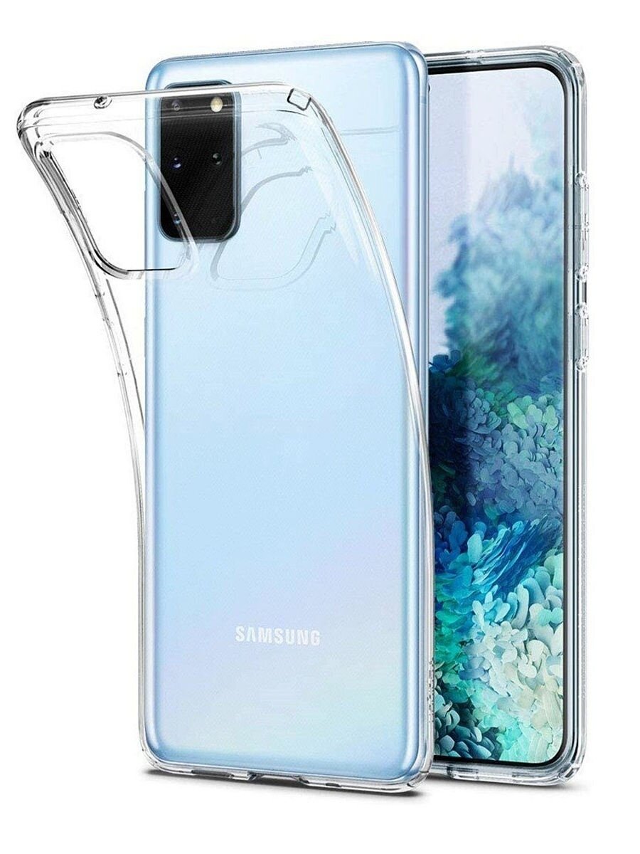 Чехол на Samsung Galaxy S20+ 2020 / S11 прозрачный