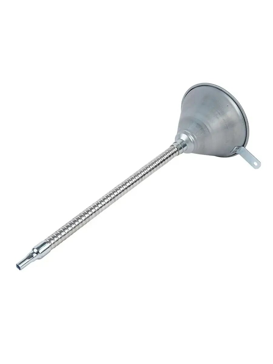 Воронка металлическая с гибким наконечником 370мм JTC-3108A