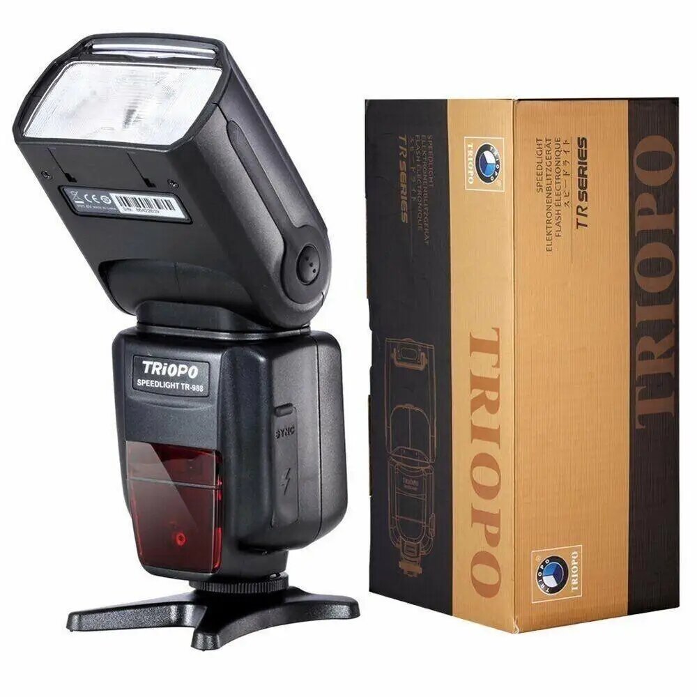 TRIOPO TR-988 II вспышка для Canon Nikon