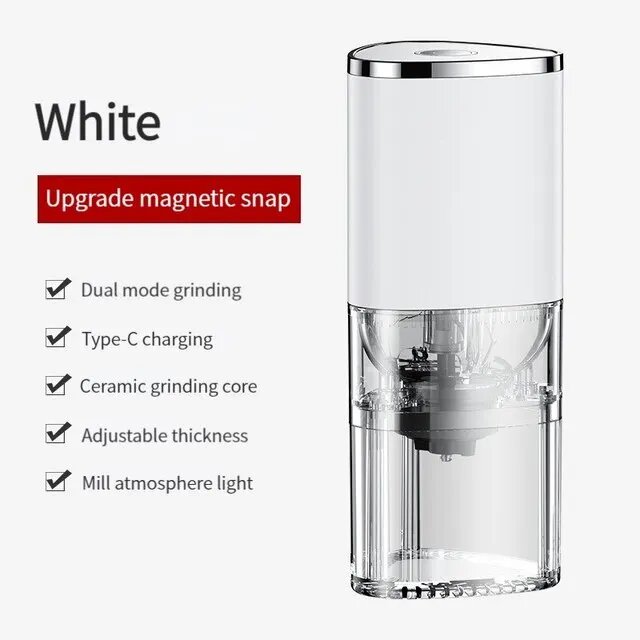 Xiaomi Портативная электрическая кофемолка, White