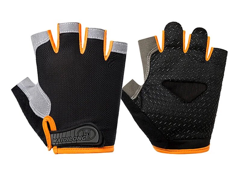 Спортивные перчатки без пальцев для женщин и мужчин велосипедные перчатки мотоциклетные перчатки тяжелая атлетика перчатки для фитнеса Bmx Mtb аксессуары для велосипеда XL Мужской